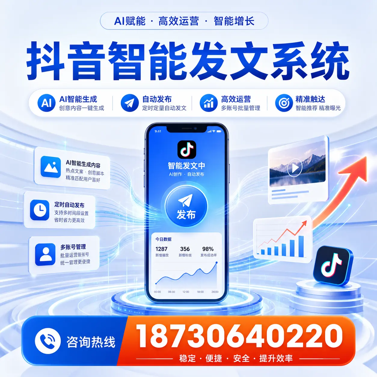 如何通过抖音智能发文系统提升 玉林 企业的市场竞争力